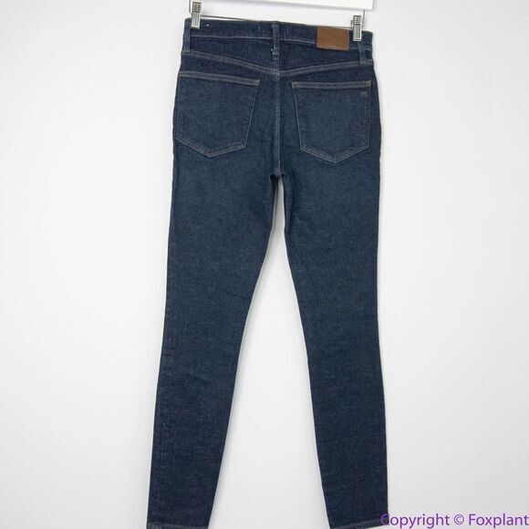 NEW Madewell Tall 9" Mid-Rise Skinny Jeans‎ in Orland Wash, 27T - Picture 5 of 16